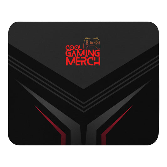Mouse-pad with cool gaming merch logo